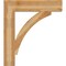 Ekena Millwork Thorton Block Rough Sawn Bracket, Western Red Cedar, 6"W x 32"D x 36"H BKT06X32X36THR05RWR - alternate 3